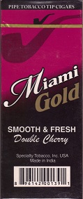 <big>Miami Gold<br>Tip Cigars</big>