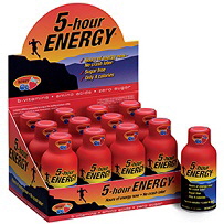 5 hour energy shots