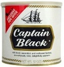 Captain Black Pipe Tobacco White Can